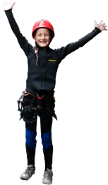 Canyoning Fun4Family für Familien mit Kindern