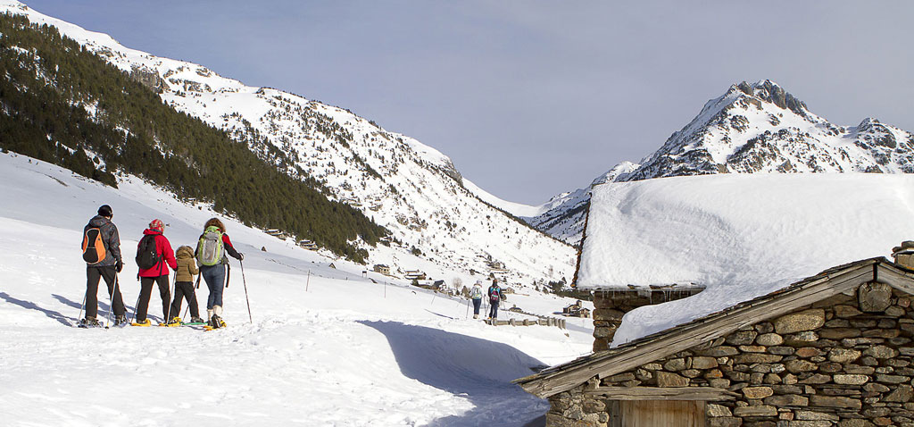 Schneeschuh Tour für Familien in Bichlbach - Berwang