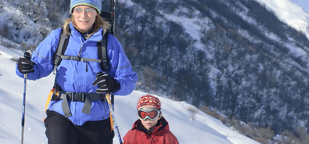 Schneeschuh Tour für Familien in Bichlbach - Berwang