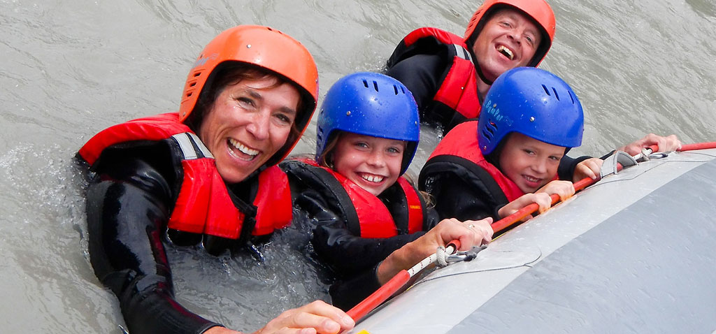 Rafting Tour für Familien mit Kindern auf dem Inn, Ötztal Regio, Tirol